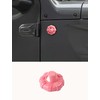 Savadicar Pink Antenna Base Cover for Jeep Wrangler JK JL