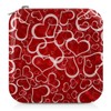 SinSenMa Heart Red Jewelry Box Portable Jewelry Case Boxes Travel
