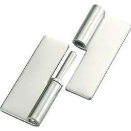 TRUSCO(トラスコ) ステンレス重量用抜き差し蝶番 全長50mm 右用 (1組=1袋) TNH-50CR