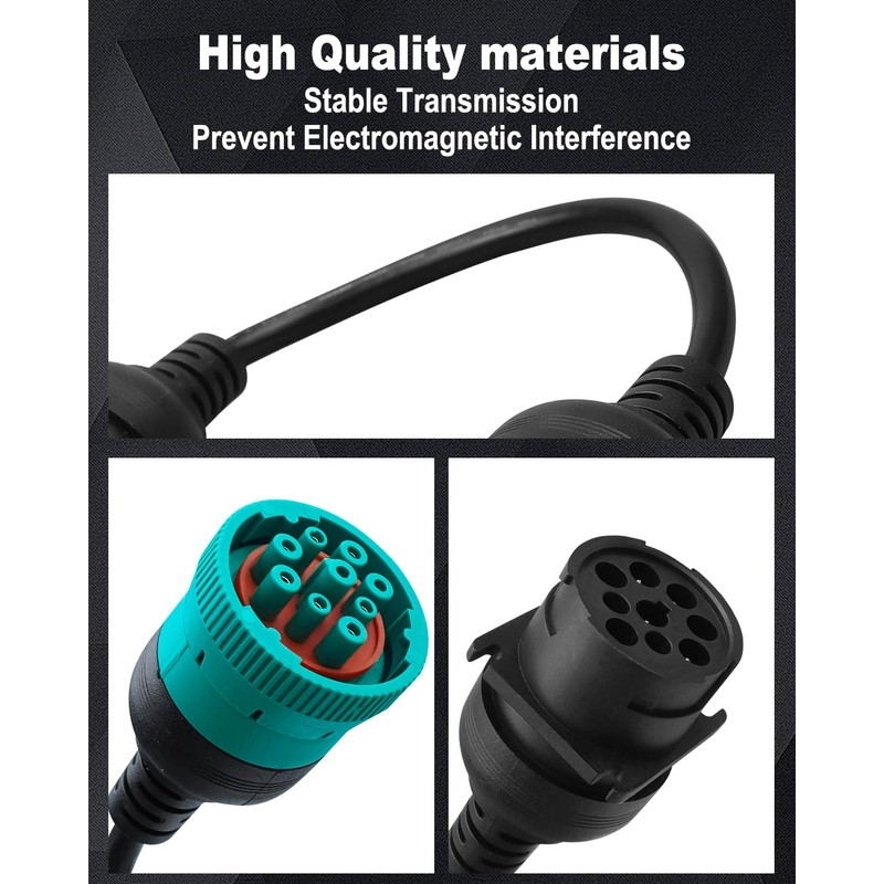 CAN 3-CAN 1 Crossover Cable Fit for Paccar Peterbilts Kenworths