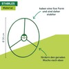 Windhager 06250 Plant Ring Plant Support Shrub Support Green Diameter