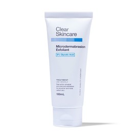 Clear Skincare Microdermabrasion Exfoliant with 8% Glycolic Acid 100ml