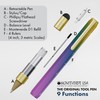 MONTEVERDE USA 9-in-1 Tool Ballpoint Pen in Rainbow – PVD-Coated