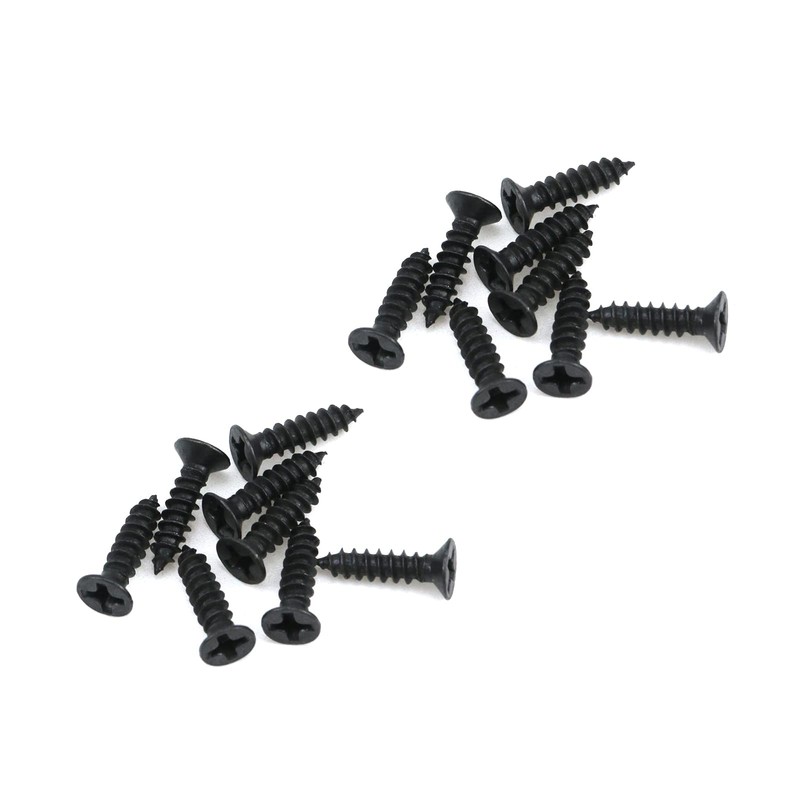 Bitray 6-inch Slide Bolt Latch Matt Black Slide Locks for