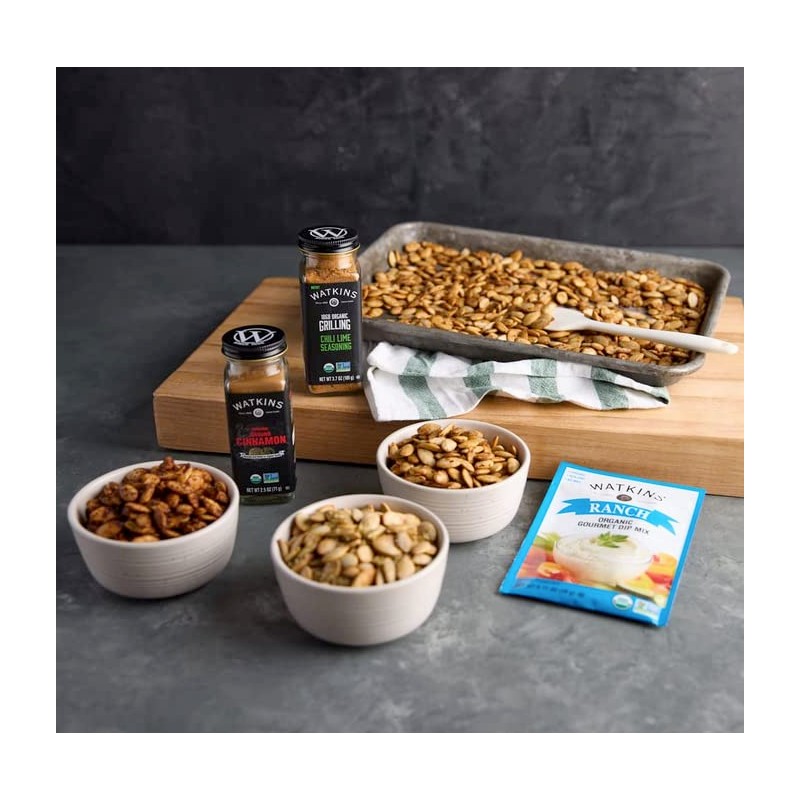 Watkins Organic Ranch Salad Dressing Mix, 0.85 oz. Packets, 12-Pack