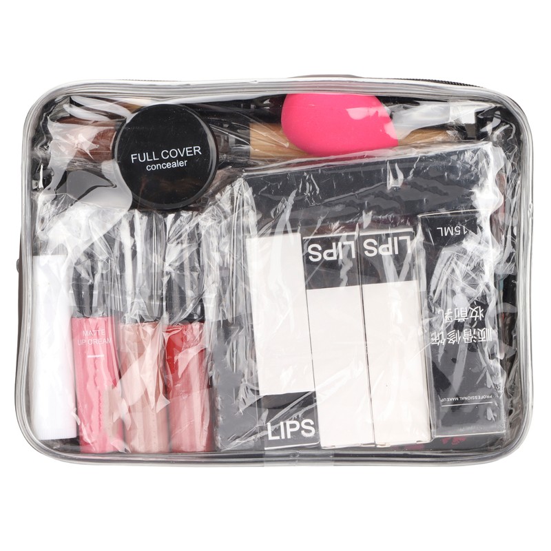 Multifunctional Makeup Kit Cosmetic Eye Shadow Lip Gloss Concealer Set
