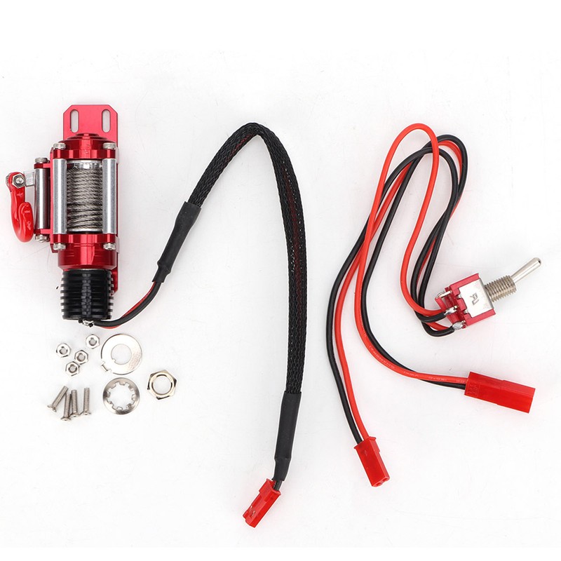 Electric Alloy Winch Fit for D90 SCX10 1:10 Simulation RC