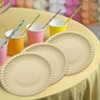 itechpanda 50 Pack Disposable Paper Plates 9 in, Lace Disc