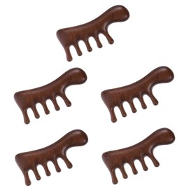 Healeved Pcs Wide Tooth Hair Comb Sandalwood Scalp Massager Wooden Wide Tooth Brush