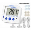 Fridge Freezer Thermometer Max/Min Memory GXSTWU High & Low Temperature