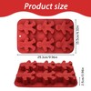 Silicone Gingerbread Man Mold, 2 Pack 6-Cavity Christmas Tray Baking