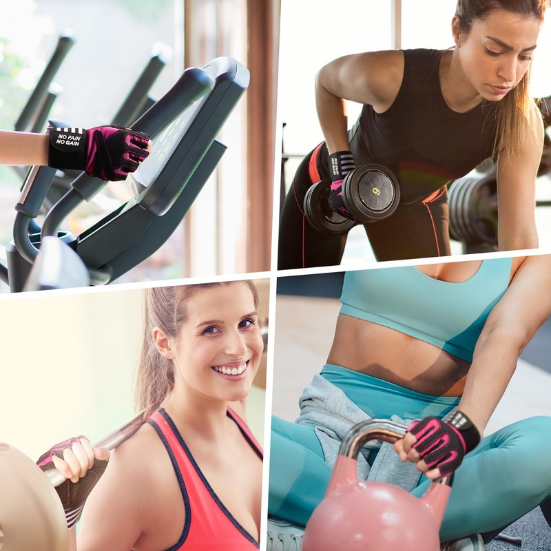 Weight Lifting Gloves Workout Gloves Women Men Crossfit with Wrist