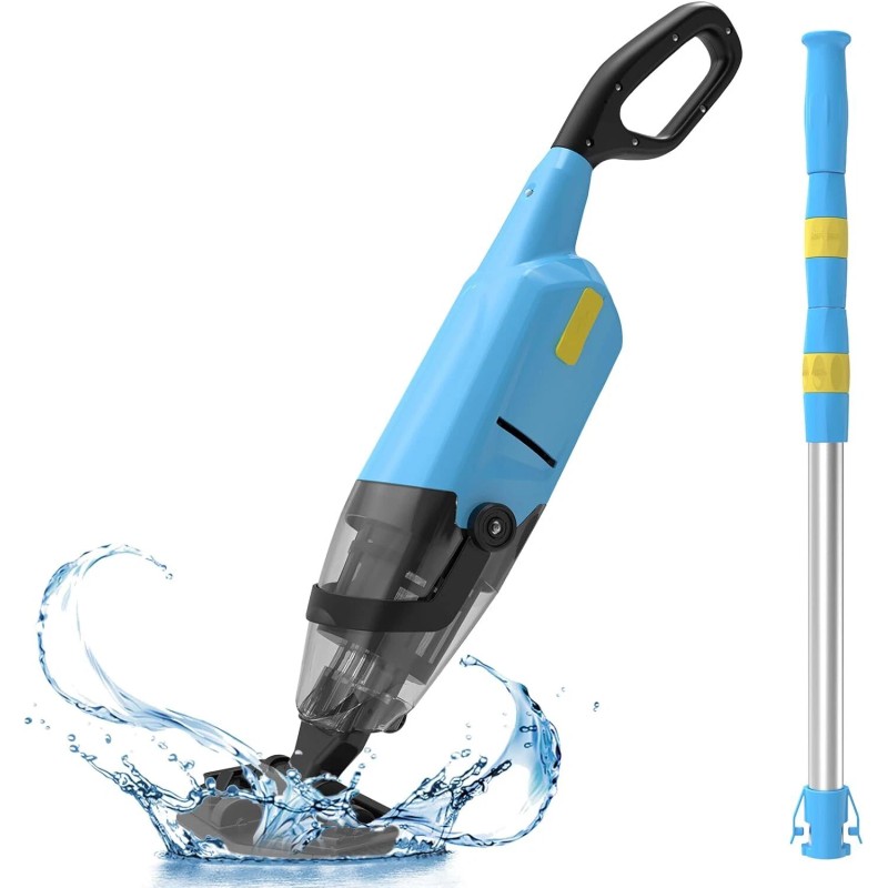 Marcytop Rechargeable Handheld Pool Vacuum, Cordless Cleaner for Above Ground