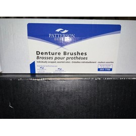 Patterson Dental Double Sided Denture Brushes Set of 12