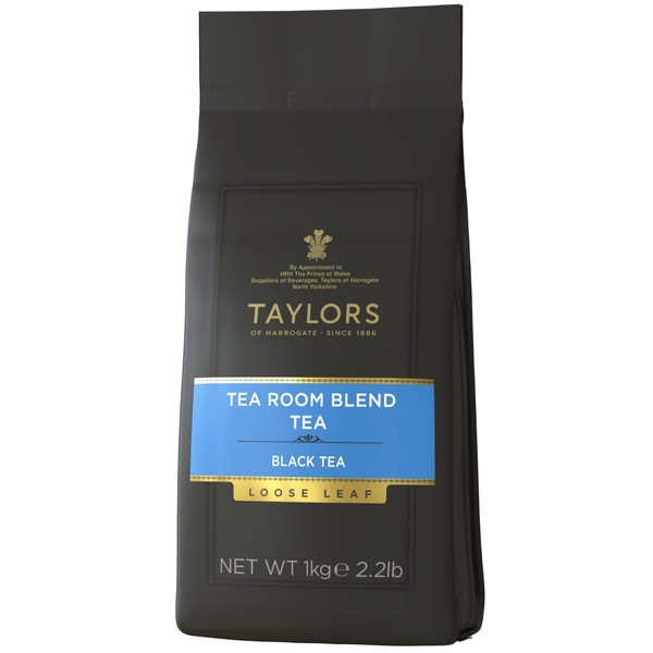 Taylors of Harrogate Tea Room Blend Loose Leaf, Kilo Bag, 35.27 Ounce