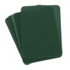 sourcing map Iron on Patches for Clothing Fabric Repair Patches Iron-On Mending Fabric 4.9"x3.7" for Clothes, Pants, Bags Hole Repairing and Decoration Pack of 18 (Dark Green)