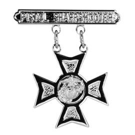 Marine Corps Qualification Badge - Pistol Sharpshooter