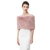 BEAUTELICATE Faux Fur Scarf Stole Bolero Fur Women For Women