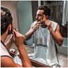Beard Bib GROOMARANG Beard Catcher Shaving Apron for Men -