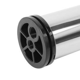 lesolar 4040 Ro Membrane RO Membrane Housing 4 Inch Commercial Reverse Osmosis Membrane Housing 304 Stainless Steel Pressure Vessel 4"x40" 300 PSI 3/4" Feed and Drain Ports 1/4" Permeate Ports