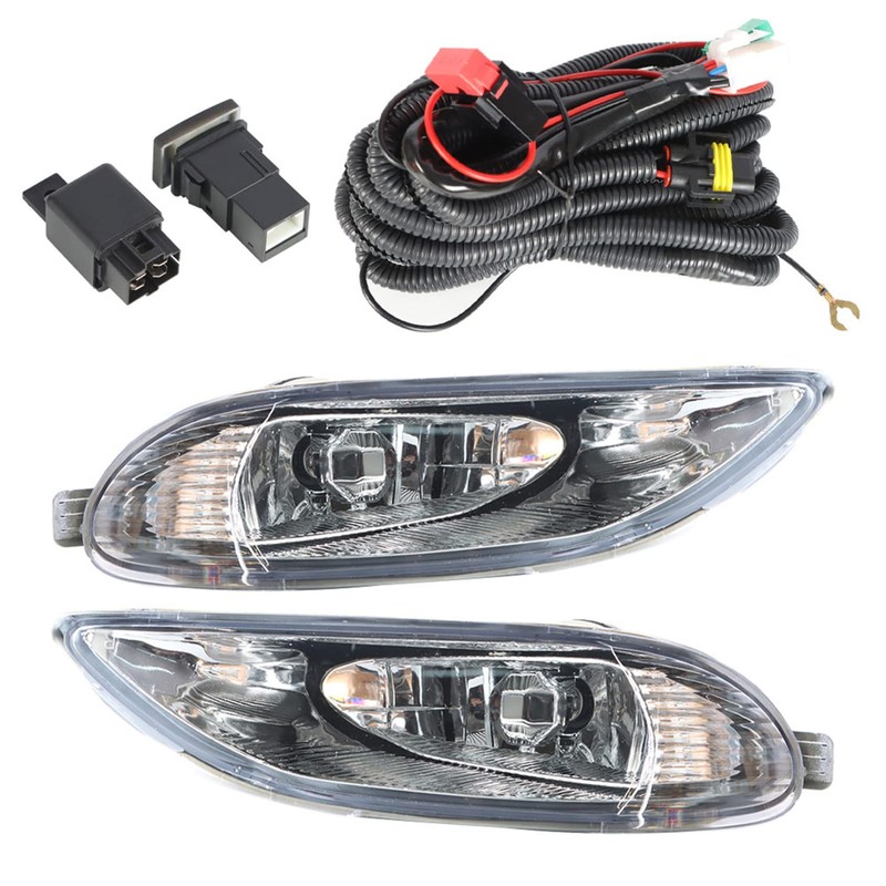 ANTUKO 2-Pack Fogs Light Assembly Fog Lamps with Switch Wiring