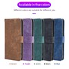 BEEJTUNY Leather Case For TCL 505, Wallet Function with RFID