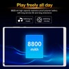 8in Tablet Silver Expandable 128GB Support Calls 4GB 64GB RAM