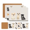 Placemats and Coasters Set 8-Piece (4+4) – Heat-Resistant, Waterproof, Non-Slip
