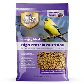 HUNGRYBIRD Energy Complete - High Protein Suet Bites - Berry