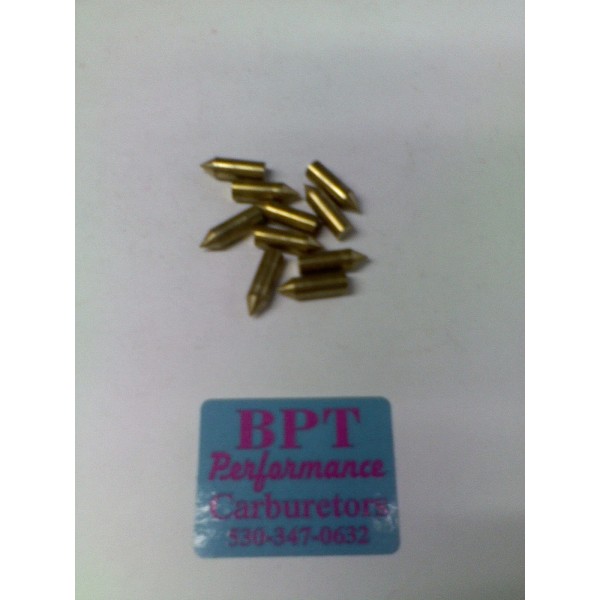 BPT 50 HOLLEY BRASS ACCELERATOR PUMP CHECK NEEDLES, AED BG