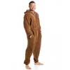 Camille Mens Super Soft Fleece Onesie - Hooded All In