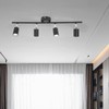 4 Light LED Track Lighting, 60W Adjustable LED Track Lighting