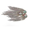 Rhinestone Tassel Shoulder Epaulet Decorative Shoulder Board Badge DIY Exquisite