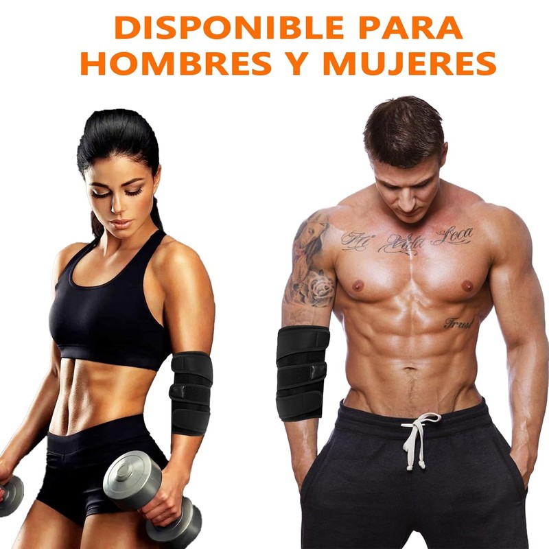 Codera para Epicondilitis, Codera Ajustable con 2 Barras de Aluminio,Disponible