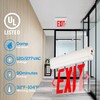LEONLITE Emergency Exit Sign, LED Edge Lit Exit Sign, Exit