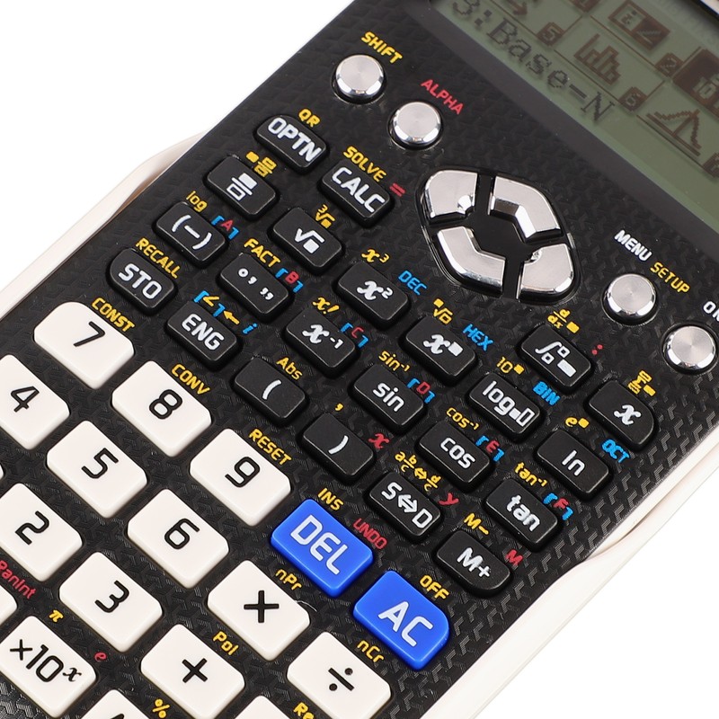 Scientific Calculator Programmable Large Screen Clear Buttons Multifunction Function Calculator