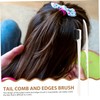Baluue Double-sided Edges Brush Tail Comb Hair Styling Comb Set