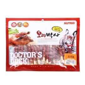 Dog Duck Meat Roll Snack 300g 1P Dog Sashimi Jerky Dog Snack / 애견 오리고기 롤 간식 300g 1P 강아지 사시미 육포애견간식