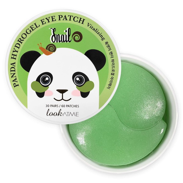 Under Eye Patches for Dark Circles, Puffiness and Eye Bags with Snail (60 Patches) - Anti-Wrinkle for Puffy Eyes, Eye Masks with Hyaluronic Acid and Collagen Hydrogel Eye Gel Pads, Premium Korean Skincare