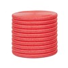 ECR4Kids CircleSpots, Seating Pads, Red, 10-Pack