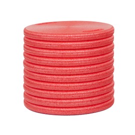 ECR4Kids CircleSpots, Seating Pads, Red, 10-Pack