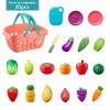 Unbranded Toy Fruit and Veggie set