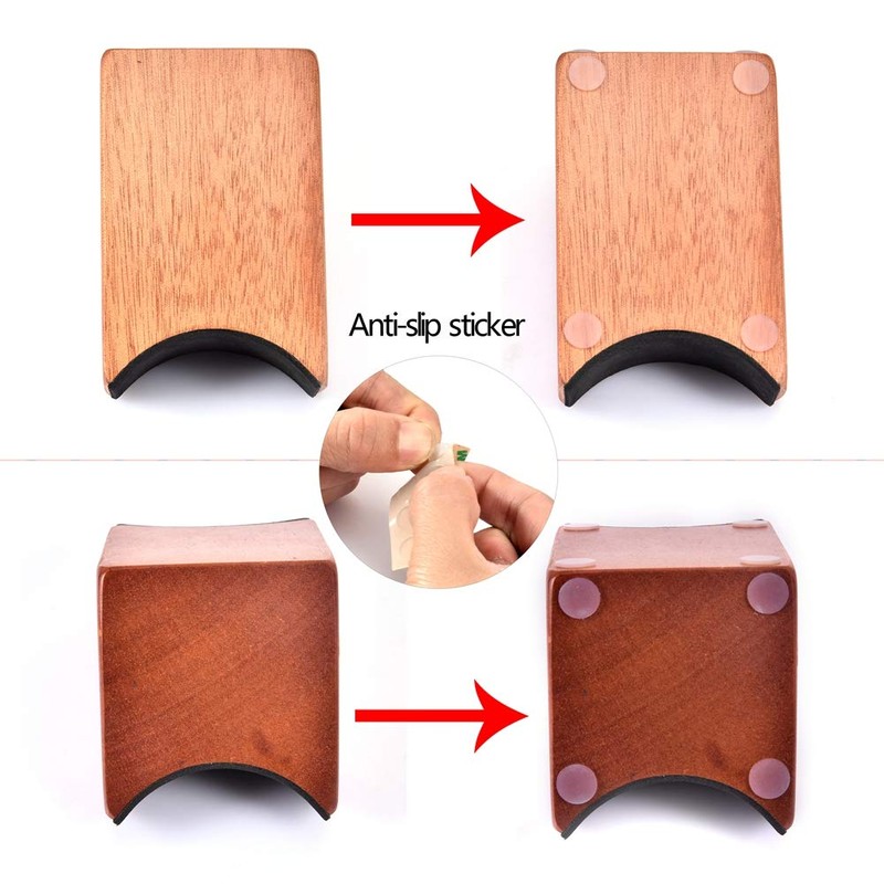 RuiJOTWAT Neck Rest Support for Electric, Acoustic and Bass Guitar