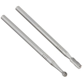 Proxxon 28750 Set of Tungsten carbide cutters, 2 pcs. (one sphere, one cylinder)
