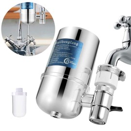 Insputer Faucet Water Filter Tap Water Purifier 8 Layer Purification Lead Chlorine for Home Kitchen Healthy Drinking Water(1 Filter Included)