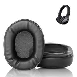 XRHTONG Prime Earpads Replacement Compatible with Sony MDR-ZX750BN MDR-ZX750AP Headsets Ear Pads Cushion(Protein Leather/Memory Foam)