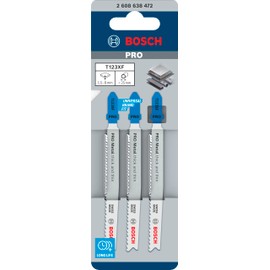 Bosch 2608638472 Progressor Metal 1 Lug T123 X, Silver