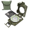 Compass Multifunctional Accurate Waterproof Hand Held Metal Compass for Hiking
