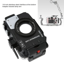 Waterproof Housing Case for Olympus TG-6, 60M Depth Waterproof Camera Protective Shell Underwater Camera Mirrorless Camera Case Diving Case