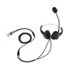 Call Center Headset Dual 3.5mm Plug Hearing Protection Noise Cancelling